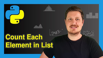 Count Occurrences of Each Element in List in Python | Counter() Constructor of collections Module