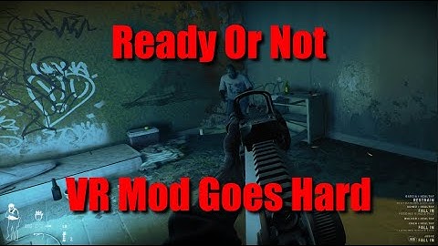 Een methhuis overvallen in VR - Ready or Not VR-mod