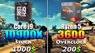 Core i9 10900X @Stock vs Ryzen 5 3600 @OC | Worth the Extra