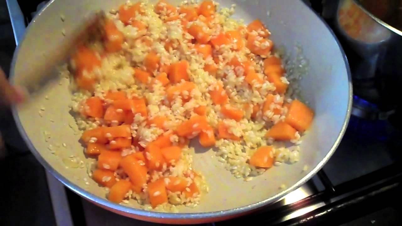 Risotto alla zucca YouTube
