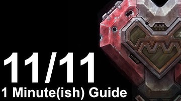 1 Minute(ish) Guide - 11/11