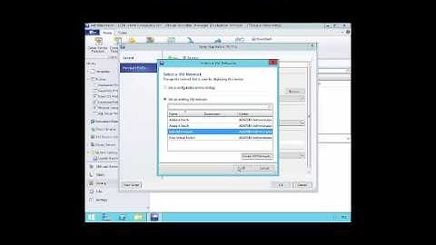 Creating a Virtual Machine Template - System Center 2012 R2