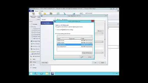 Creating a Virtual Machine Template - System Center 2012 R2
