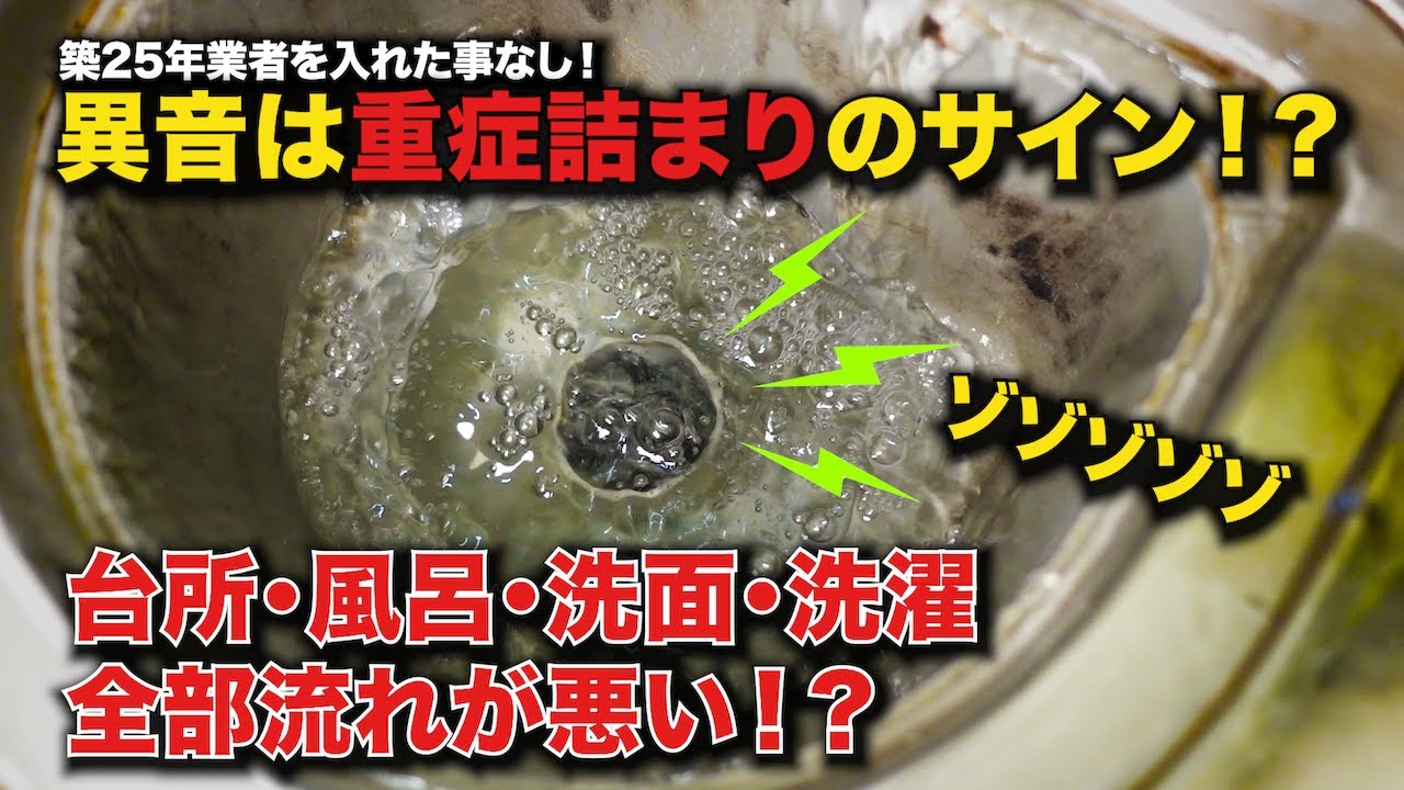 What could be the cause? 25-year-old building, never had a plumber