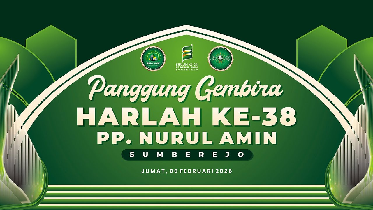 Panggung Gembira dalam rangka Harlah Ke-38 | PP. Nurul Amin | Sumberejo - Widoropayung - Situbondo