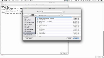 Python 2.7.2 Programming Tutorial #11: Control Flow! Pt. 3