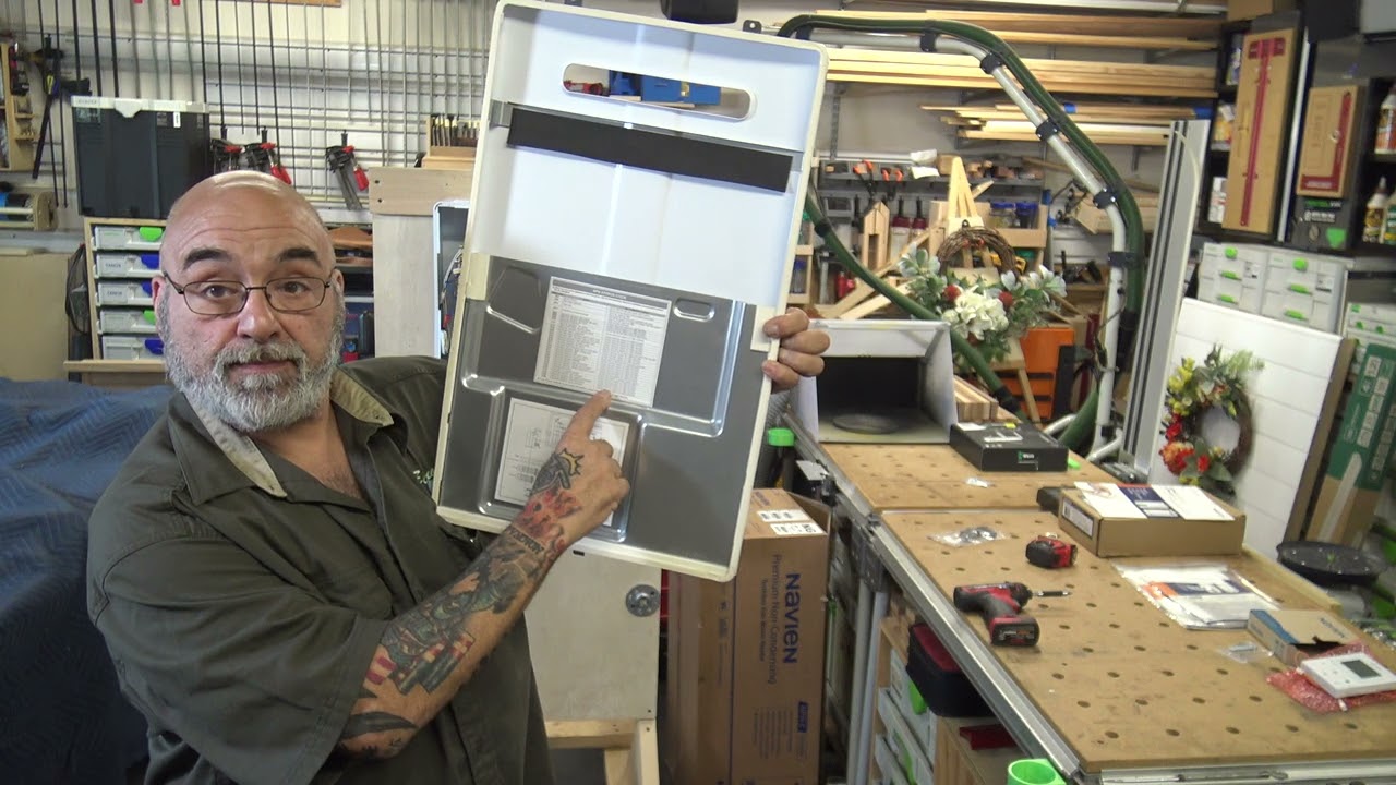 Navien NPN series non-condensing tankless - YouTube