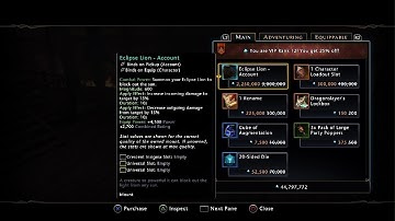 Neverwinter The BiS (for 10 man content) Eclipse Lion is back in the Bazaar