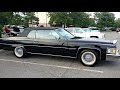 1978 BLACK CADILLAC DEVILLE LE CABRIOLET CONVERTIBLE TRUES + VOGUES 1 of 300