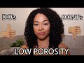 5 Low Porosity Hair Mistakes You Could Be Making!