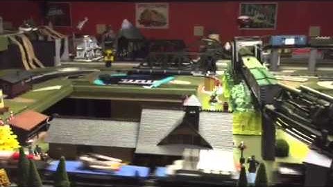 O gauge train layout progress - video 8