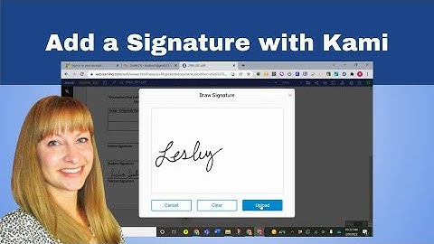 Add a Signature with Kami 📝