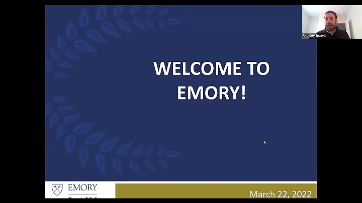 Explore Emory: Kick Off Event (Virtual - March 22,...