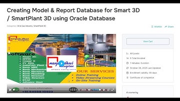 About Video Streaming Course Creating Model & Report Database  using Oracle Database