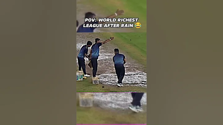 IPL vs PSL after rain 😂🔥 #cricket #shorts - DayDayNews