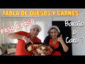 COMO HACER UNA TABLA DE QUESOS Y CARNES  FRIAS BARATA 👍🏼 PASO A PASO 👈🏻PRECIOS Y CONSEJOS💵