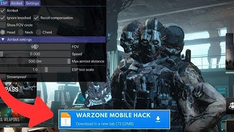 🚀 Download WARZONE MOBILE MOD MENU 2025 — Aimbot + Wallhack + Unlock All Items 🎯