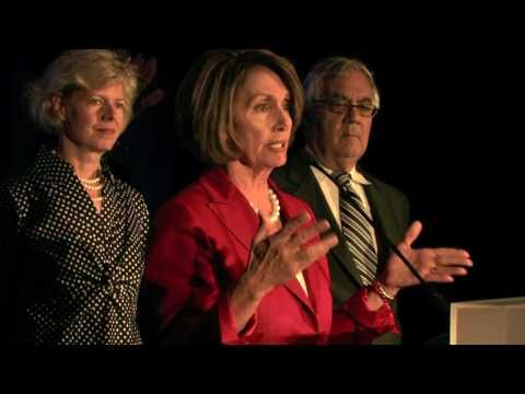 Nancy Pelosi at the Victory Fund's Leadership Awards