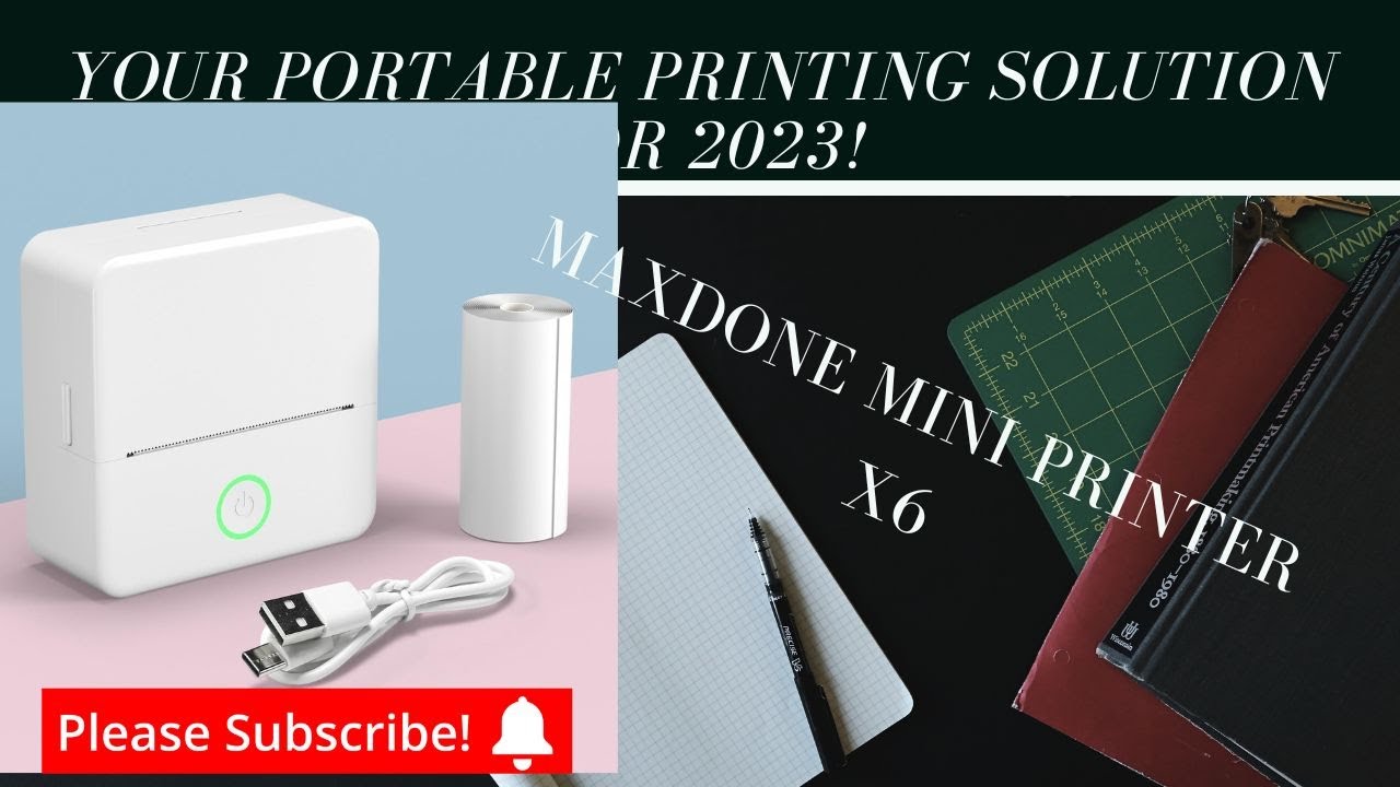 MY PRINTER X, Mini Portable Printer, Custom S.p.A.