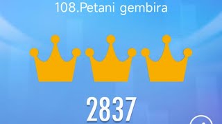 Piano Tiles 2 - Petani gembira (Record Terbaik 2837) HEBAT🔥