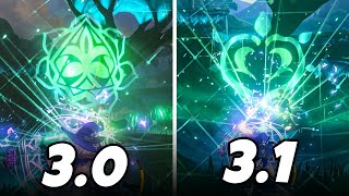 Genshin Impact 3.1 Changes
