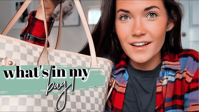 Whats in my bag?!?, LV never full dupe, Featuring Daisy Rose tote bag, +review, AshLee  Moss