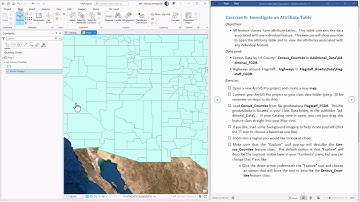 Data Types in ArcGIS Pro:  Lab Exercise 8