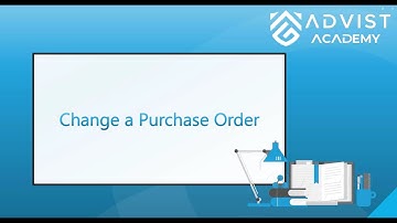 SAP | Change a Purchase Order