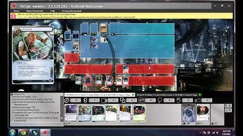 Android: Netrunner Andromeda vs NBN Fast Advance OCTGN