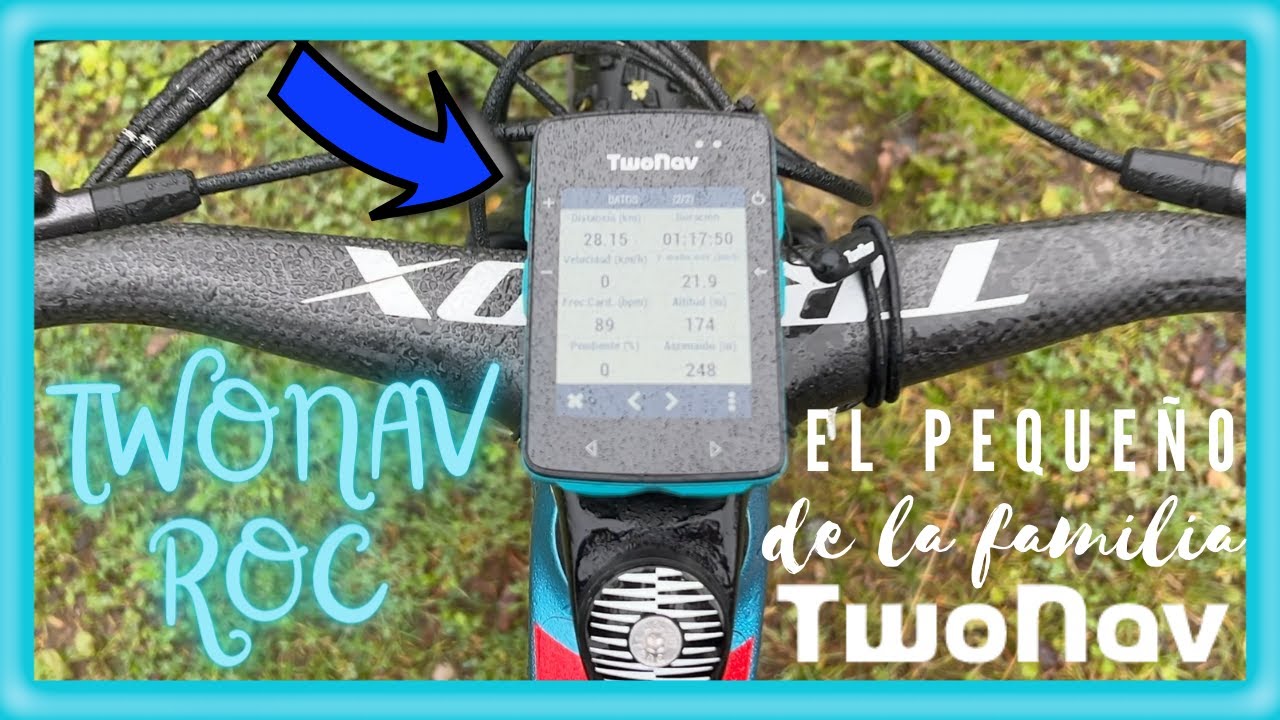 GPS BICICLETA TWONAV ROC: LIGEREZA Y RESISTENCIA PARA LA BICI