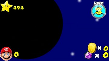 super mario galaxy 2 black hole game over logo remake KineMaster