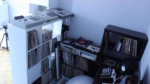My new home beatmaker studio - with MPC 500 beat