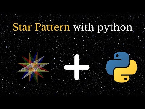 Star Pattern with Python || Python Project || Python for beginner || Programming Path