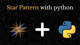 Star Pattern with Python || Python Project || Python for beginner || Programming Path