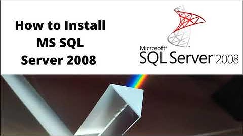 How to Install MS Sql Server 2008 | SQL Server Tutorial | Hindi | Urdu