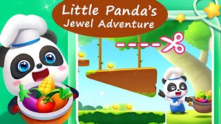 Baby Panda’s Jewel Adventure - Cut the Rope Correctly and Obtain Food | BabyBus Games screenshot 4