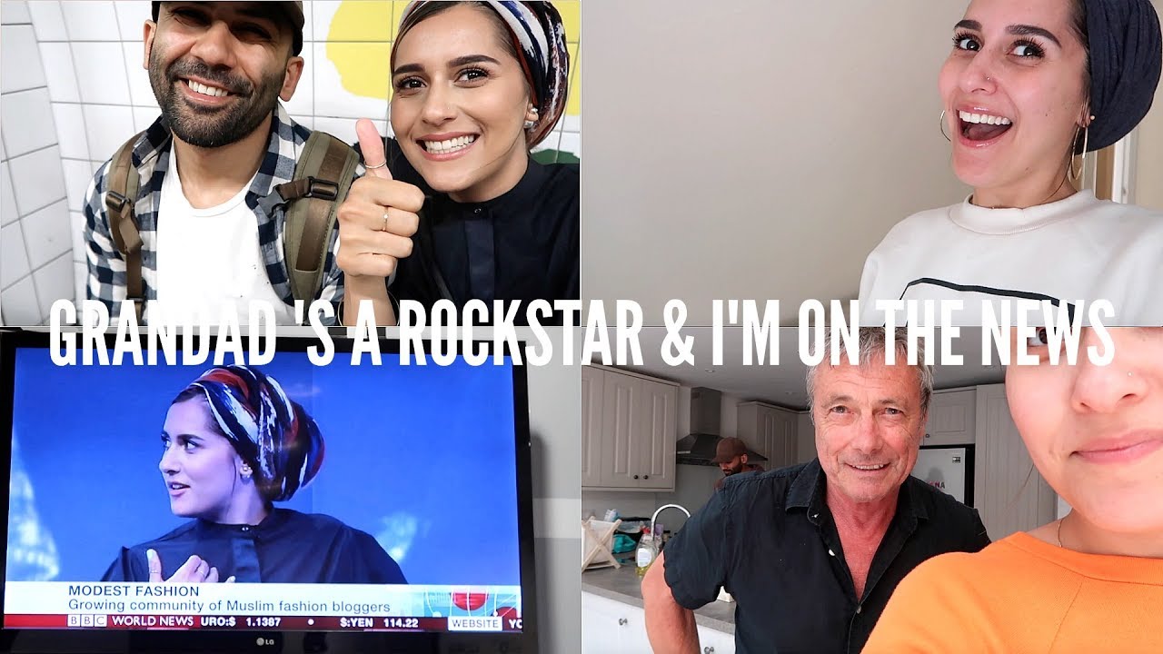MY GRANDAD'S A ROCKSTAR & I'M ON THE NEWS!