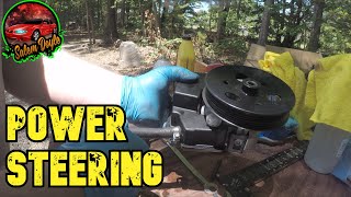 How to Replace a Power Steering Pump  2005 Grand Prix