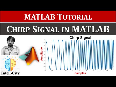 How to Generate and Plot Chirp in MATLAB | MATLAB Tutorial in Urdu/Hindi