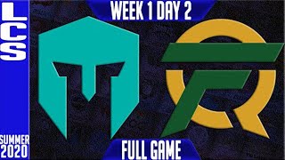 Immortals vs FlyQuest | Week 1 Day 2 S10 LCS Summer 2020 | IMT vs FLY W1D2