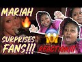 MARIAH GIVES SURPRISE PERFORMANCE TO FANS | REACTION!!!