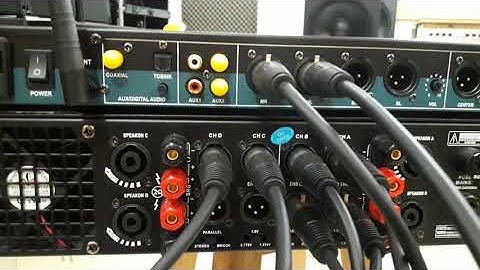 Cách ghép nối từ vang cơ hoặc vang số xuống cục Đẩy 4 kênh dễ dàng và hiệu quả nhất