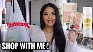 CHEAP HIGH END MAKEUP! TJMAXX \& MARSHALLS | COME SHOP WITH ME|Taisha