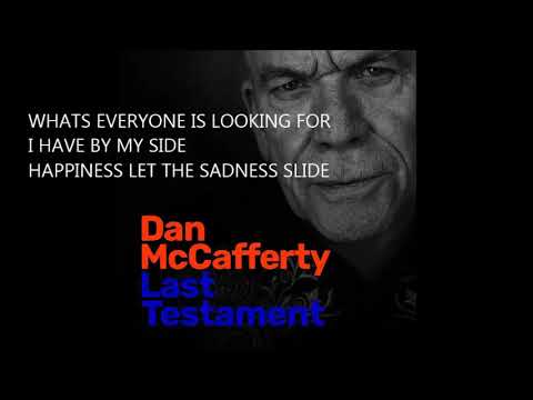 Dan McCafferty — Dan Mccafferty Look At The Song In My Eyes