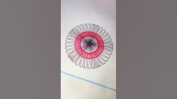 Spirograph 💥👀 | #shorts #Atik_Mia_official #spirograph #art