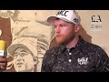 Canelo habla de su mentalidad fuerte y disciplina en San Diego