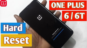 Oneplus 6/6t hard reset || Oneplus 6t hard reset forgot password lock || @TadrishinfoTech ||
