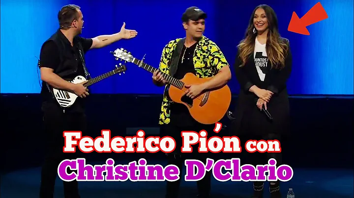 Federico Pin fu sorprendido por Christine D'Clario