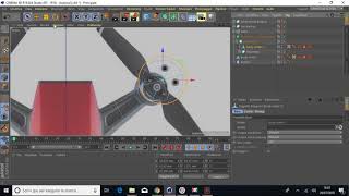 Dji Spark Printing modelling tutorial C4D part#2