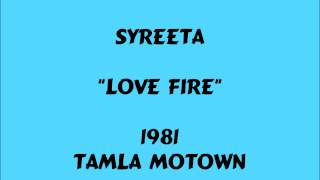 Video thumbnail of "Syreeta - Love Fire - 1981"